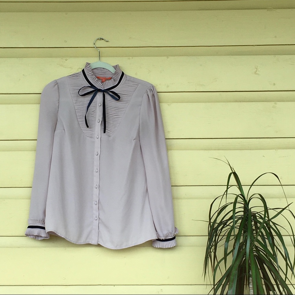 ModCloth Do as You Pleats Blouse